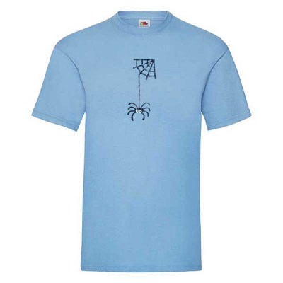 ΓΑΛΑΖΙΟ t-shirt FRUIT OF THE LOOM με στάμπα A283